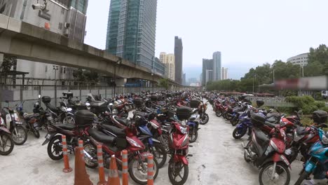 Kuala-lumpur.-Malasia.-Aparcamiento-para-bicicletas