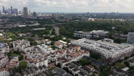 Aerial-of-Houston,-Texas