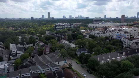 Aerial-of-Houston,-Texas