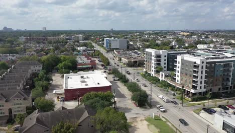 Aerial-of-Houston,-Texas