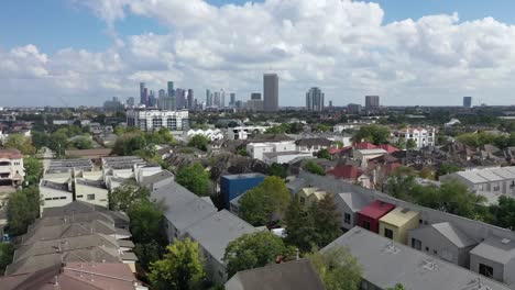 Aerial-of-Houston,-Texas