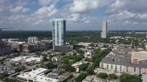 Aerial-of-Houston,-Texas