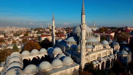 Sehzade-Mosque,-Istanbul,-Turkey.