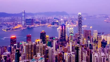 Hong-Kong-time-lapse-PAN-movimiento-(cultivos-diferentes-disponibles)