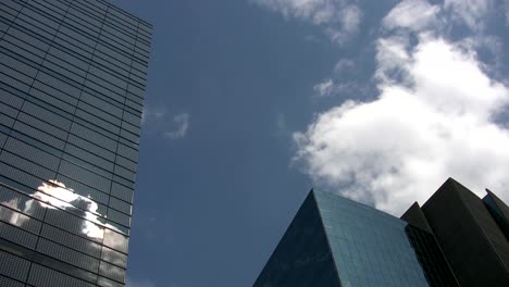 Office-buildings.-Timelapse-sun-&-clouds.