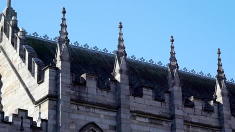 The-details-of-the-exterior-architecture-of-the-Dublin-Castle