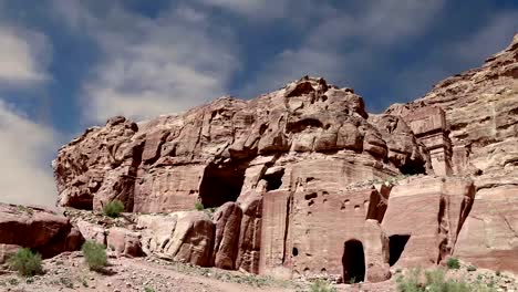 Petra,-Jordania,-Oriente-Medio---es-un-símbolo-de-Jordania,-así-como-de-Jordania-más-visitado-atractivo-turístico.