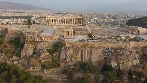 4K-Drohne-Schuss-von-Akropolis