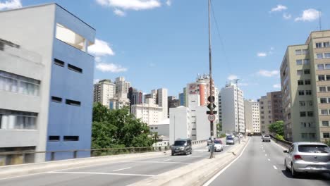 Viaduct-Minhocao-on-Sao-Paulo,-Brazil