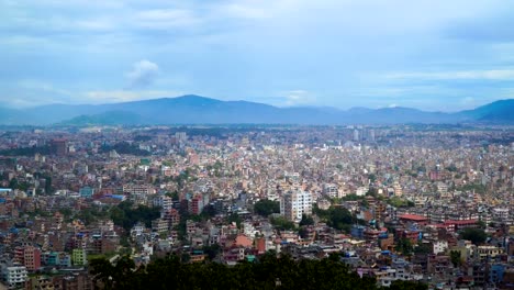 Blick-auf-Kathmandu-vom-Hügel