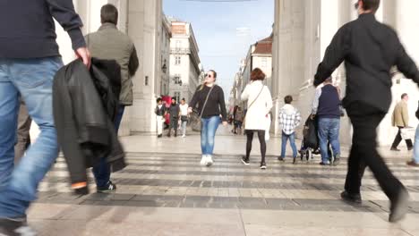 Stadtzentrum-von-Lissabon,-Portugal