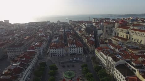 Aerial-View-of-Lisbon,-Portugal