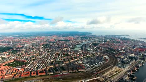 Luftaufnahme-der-Stadt-über-Kopenhagen