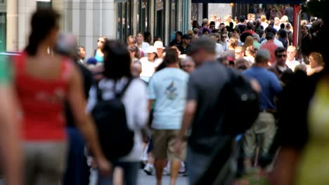 Multi-ethnic-people-walking-over-pedestrian-vehicle-crossing