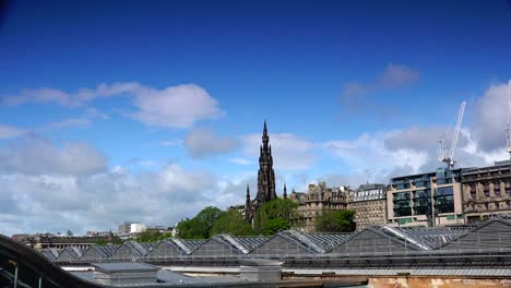 Panoramic-View-of-the-skyline-city-centre-of-Edinburgh-–-Scotland,