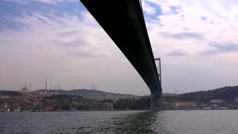 Bosporus-Brücke,-Türkei,-Istanbul