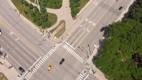 Chicago-Antenne---Millennium-Park