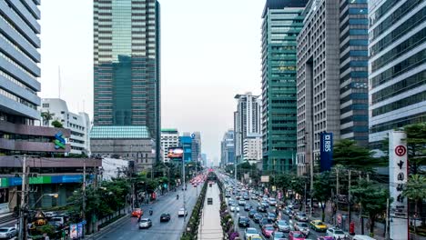 Paisaje-urbano-y-del-tráfico-en-Bangkok