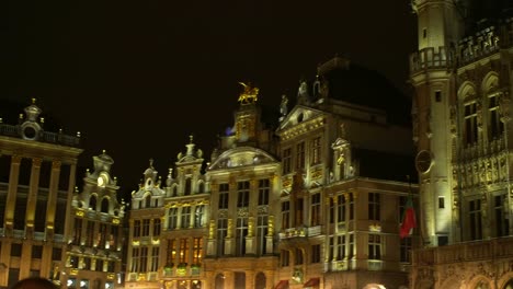 Vistas-nocturnas-de-Bruselas-Bélgica-de-la-ciudad