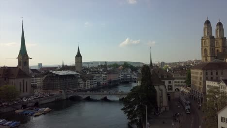 sunny-day-zurich-city-center-river-aerial-panorama-4k-switzerland