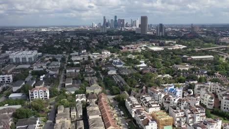 Aerial-of-Houston,-Texas