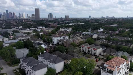 Aerial-of-Houston,-Texas