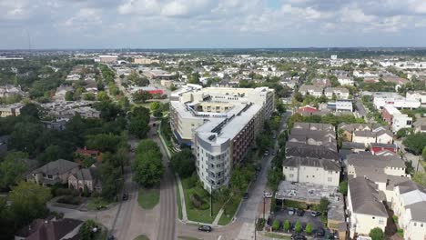 Aerial-of-Houston,-Texas