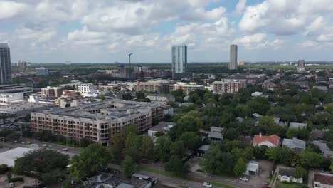 Aerial-of-Houston,-Texas