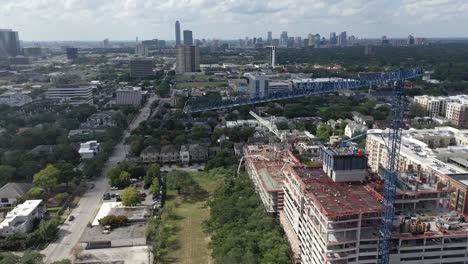 Aerial-of-Houston,-Texas