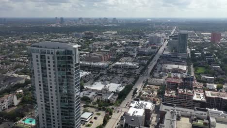 Aerial-of-Houston,-Texas