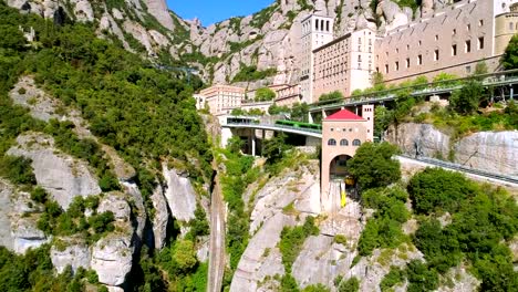 Montserrat-Monastery-Aerial-View