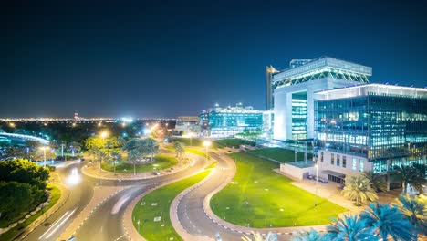 cool-light-night-time-lapse-from-dubai-center