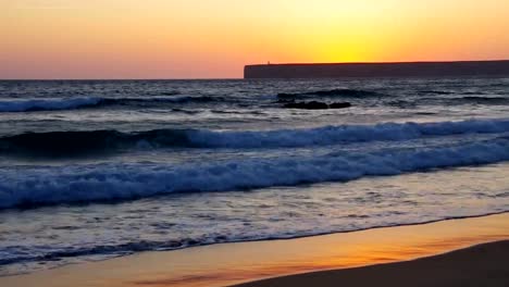 Algarve-beach-Tonel-sunset