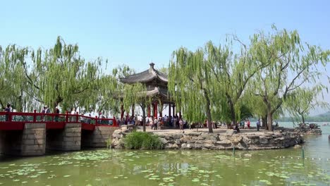 Sommerpalast-in-Peking,-China.