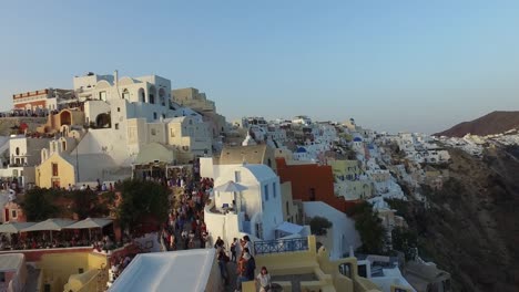 Oia-santotini-unter-sonnenuntergang