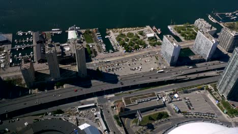 Overhead-of-Lakeshore-Boulevard-and-the-Gardiner-Expressway-in-Toronto