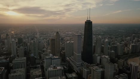 Skyline-von-Chicago---Luftbild