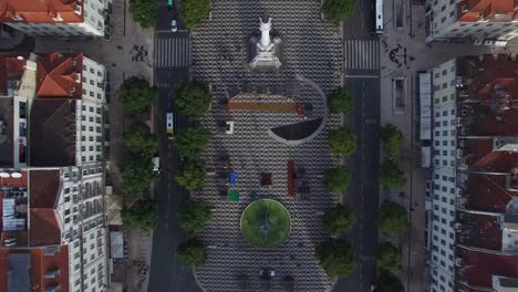 Aerial-View-of-Lisbon,-Portugal