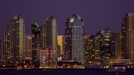 San-Diego-Skyline-Sunset