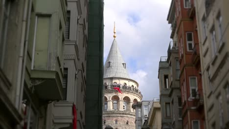 Galataturm-in-Istanbul,-Türkei