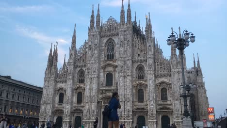 Timelapse-atardecer-Duomo-Catedral-de-Milán