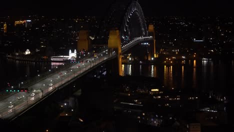 Nachtleben-in-Sydney-Skyline-der-Stadt.