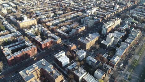 Aerial-of-Gowanus,-Brooklyn