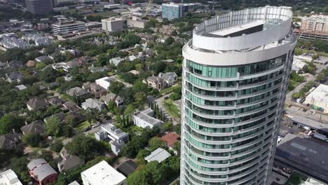 Aerial-of-Houston,-Texas