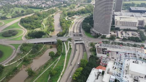 Luftaufnahme-der-Innenstadt-von-Houston,-Texas