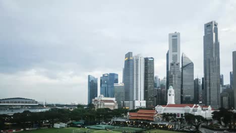 Singapur,-die-Padang