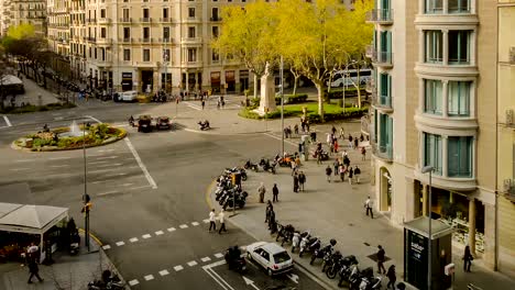 Lapso-de-tiempo-de-Barcelona-en-miniatura