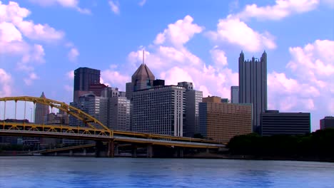 Skyline-von-Pittsburgh-Zeitraffer