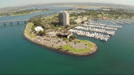 Aerial-Shot-of-Mission-Bay-in-San-Diego