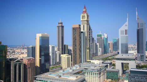 sunny-day-dubai-main-road-time-lapse